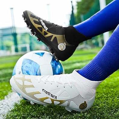Amazon | [DZXZ] サッカースパイク ジュニア サッカーシューズ メンズ